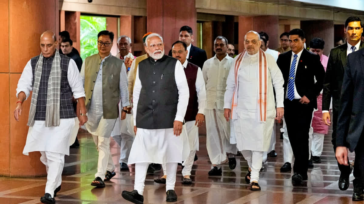 NDA Parliamentary Meeting